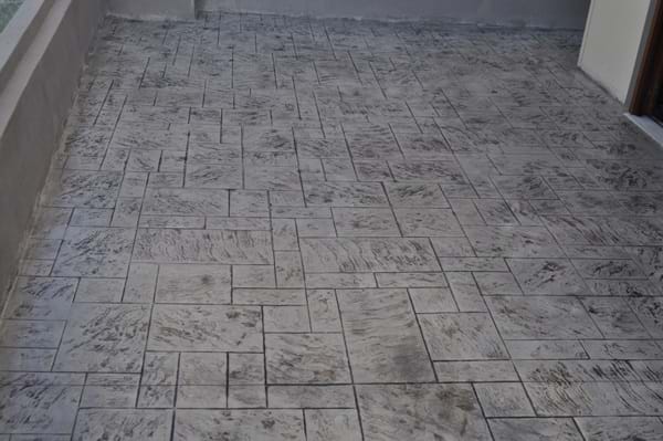 σταμπωτο δαπεδο τιμη