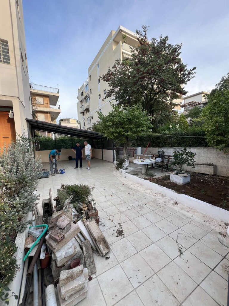 σταμπωτο δαπεδο τιμες